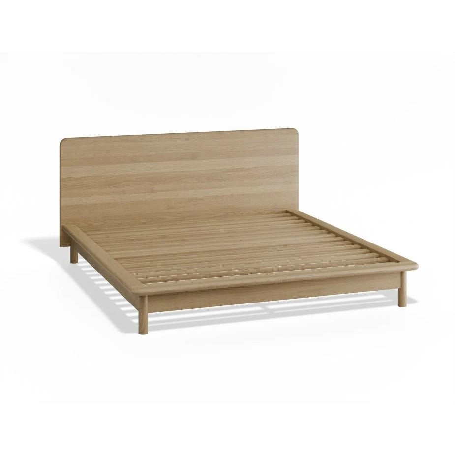 Natural Beauty Nordica Solid Oak Bed Frame - King