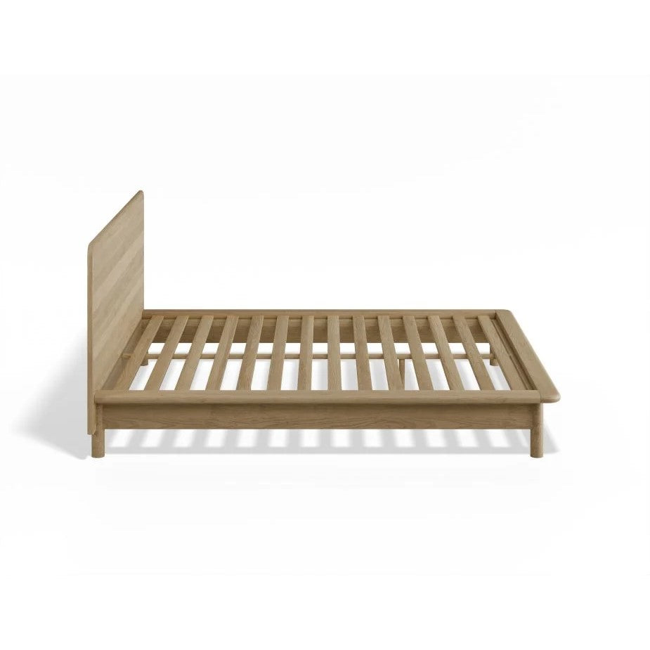 Natural Beauty Nordica Solid Oak Bed Frame - King