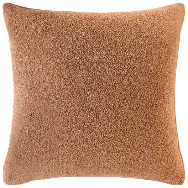 Natural Clay Boucle Cushion with Feather Insert - 60x60cms