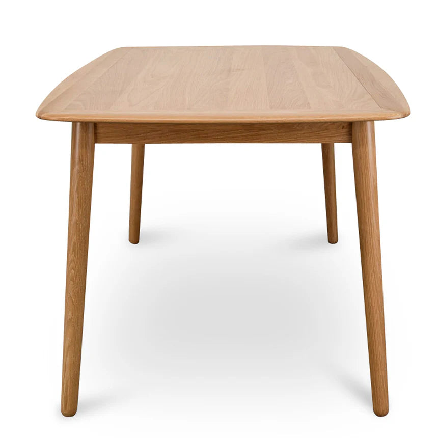 Natural Grain Oak Fix Dining Table 160cms