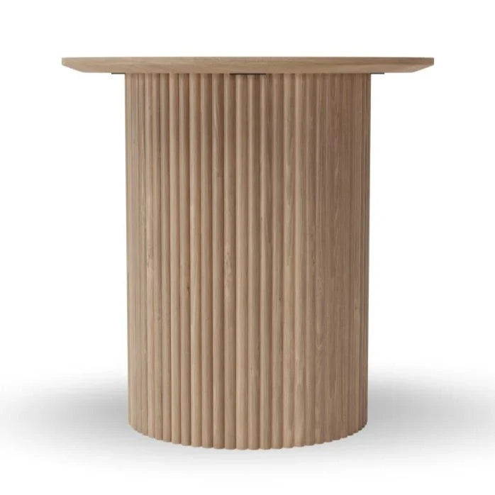 Natural Maple Side Table 45cms