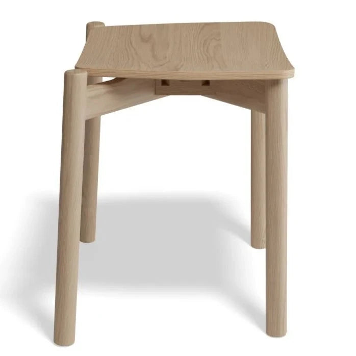 Natural Wooden Low Stool 45cms