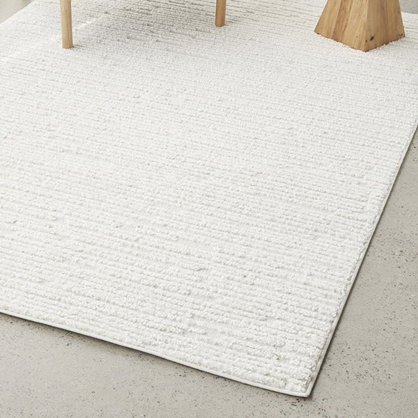 Neutral Statement Piece Rocco Natural Rug - 230x160cms