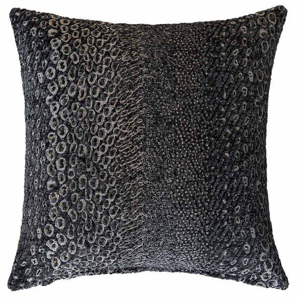 Nightshade Square Faux Snakeskin Cushion Cover - 50x50cms