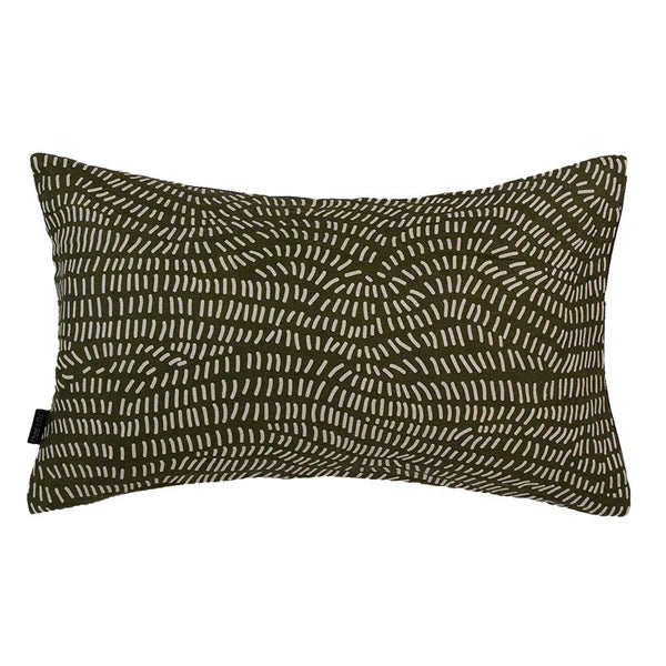 No Boundaries Lumbar Double-Sided Pattern Cushion - 50x30cms