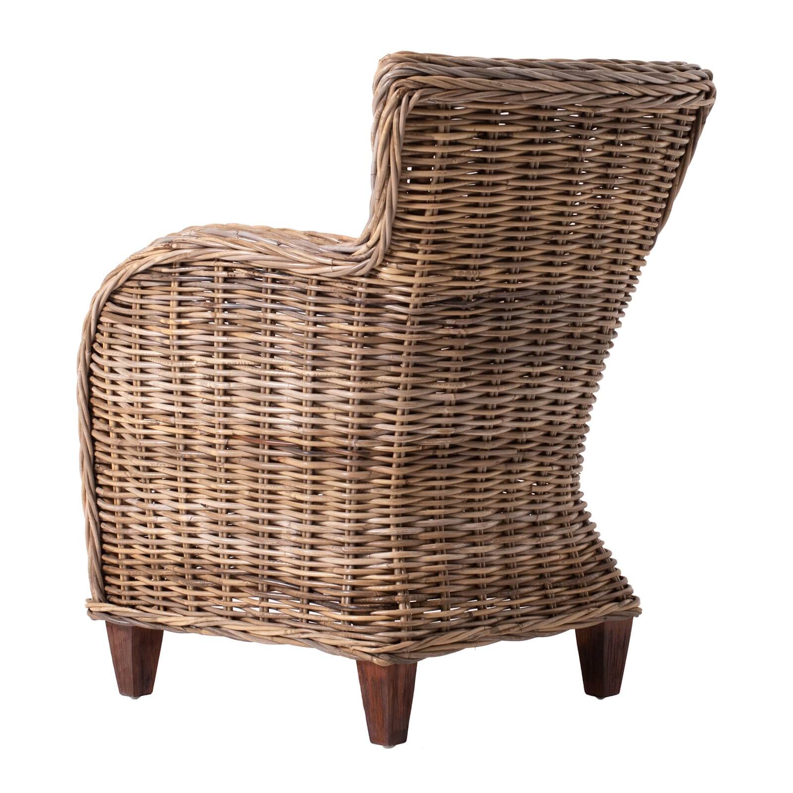 Noble Woven Rattan Armchair Medium (Set of 2)