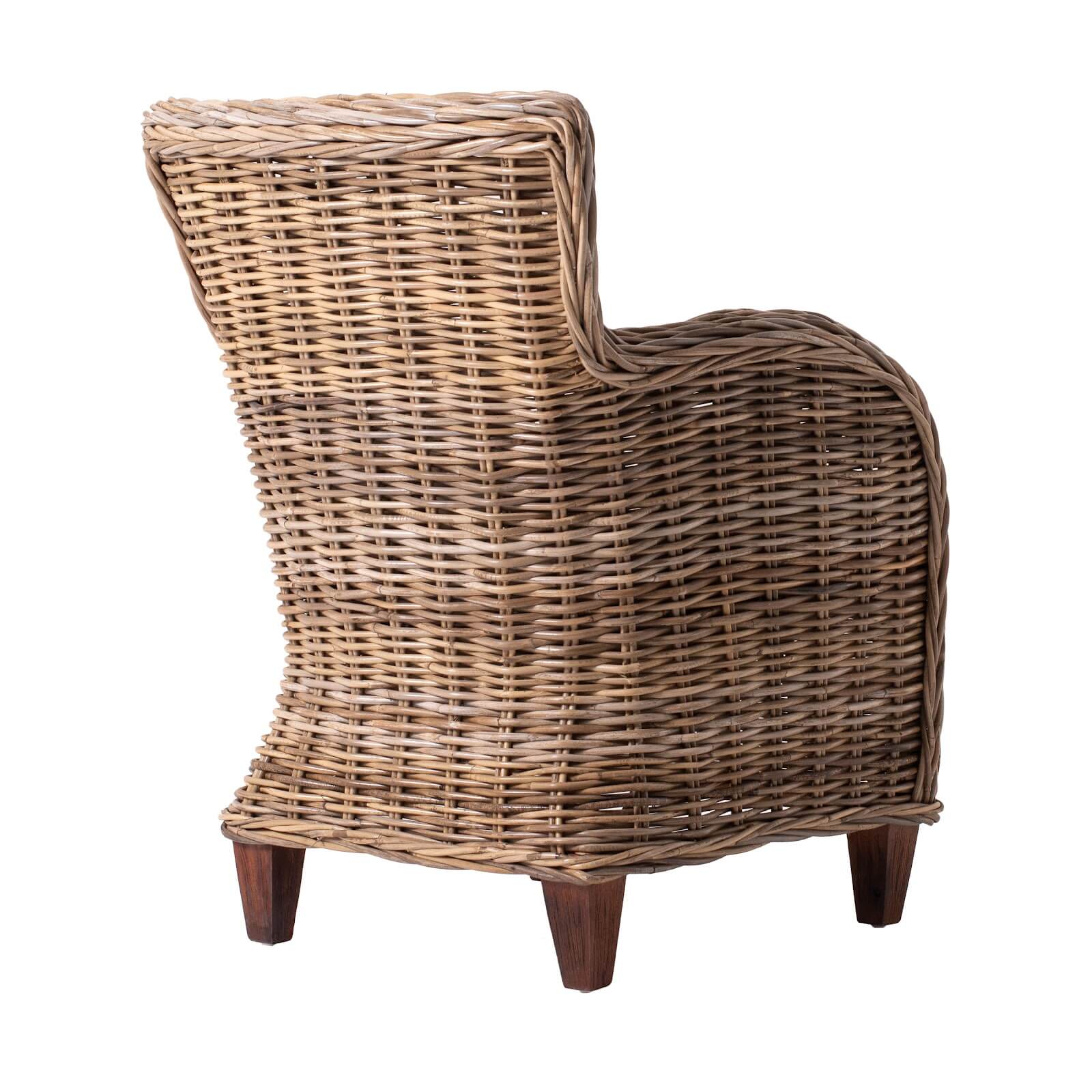 Noble Woven Rattan Armchair Medium (Set of 2)