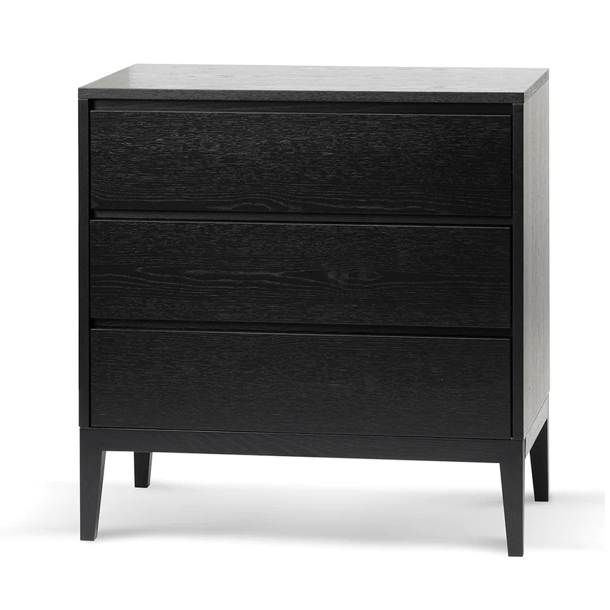 Nocturnal Nook Bedside Table - Black