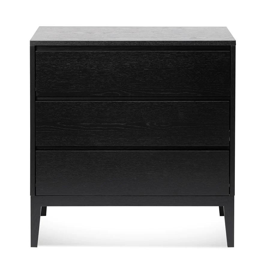 Nocturnal Nook Bedside Table - Black