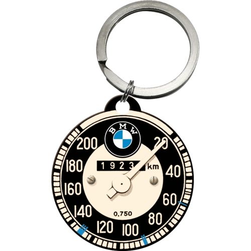 Nostalgic- Art Round BMW - Keyring