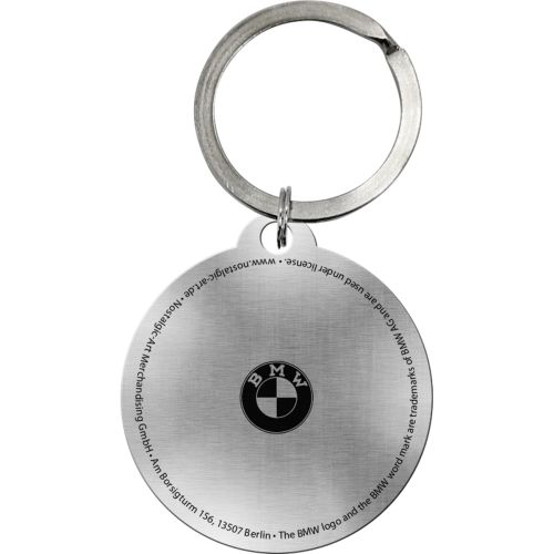 Nostalgic- Art Round BMW - Keyring