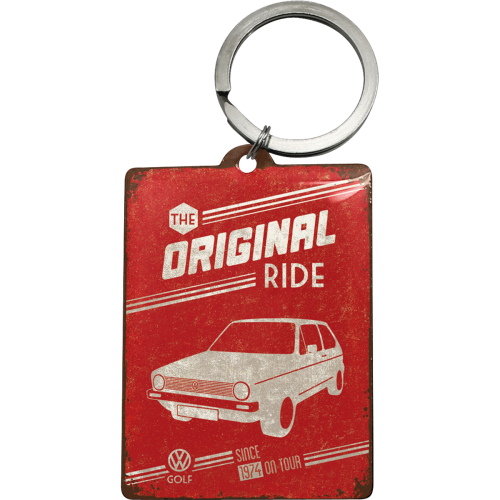 Nostalgic- Art Rectangle Original Ride VW Golf - Keyring