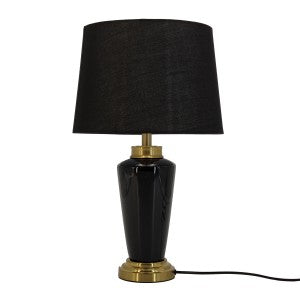 Nostalgic Classic Black and Gold Table Lamp