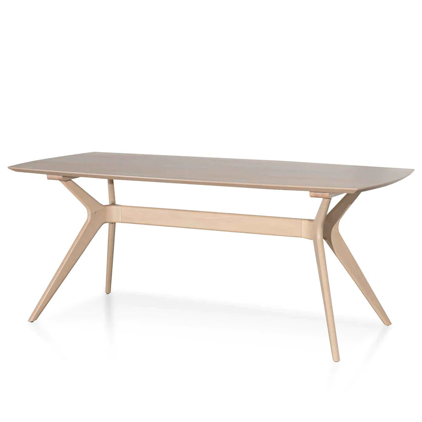 Nostalgic Oak Dining Table 185cms - Pale Oak