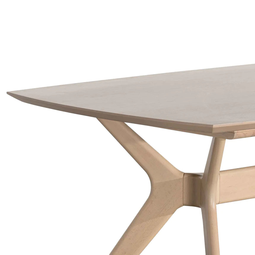 Nostalgic Oak Dining Table 185cms - Pale Oak