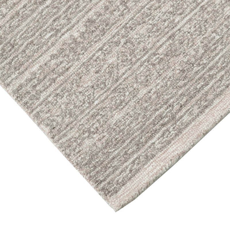 Nova Castle Handmade Woolen Rug - Beige (Available in 3 Sizes)