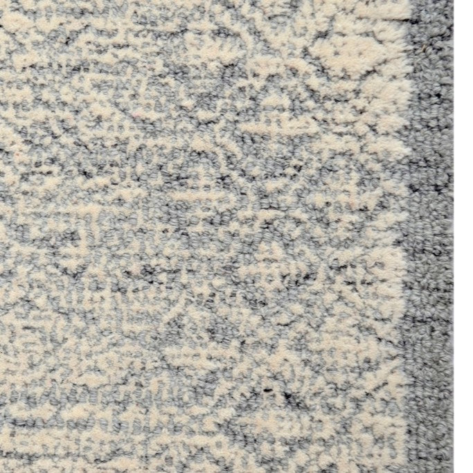 Nova Castle Handmade Woolen Rug - Grey (Available in 3 Sizes)