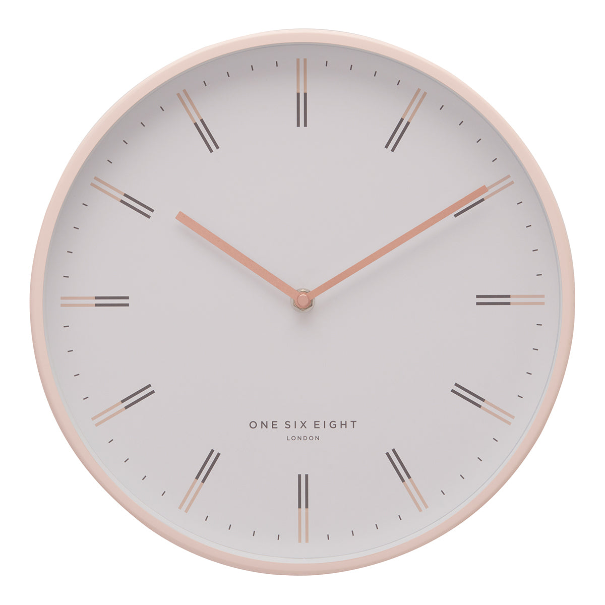 Onyx Odyssey Blush Wall Clock 30cms