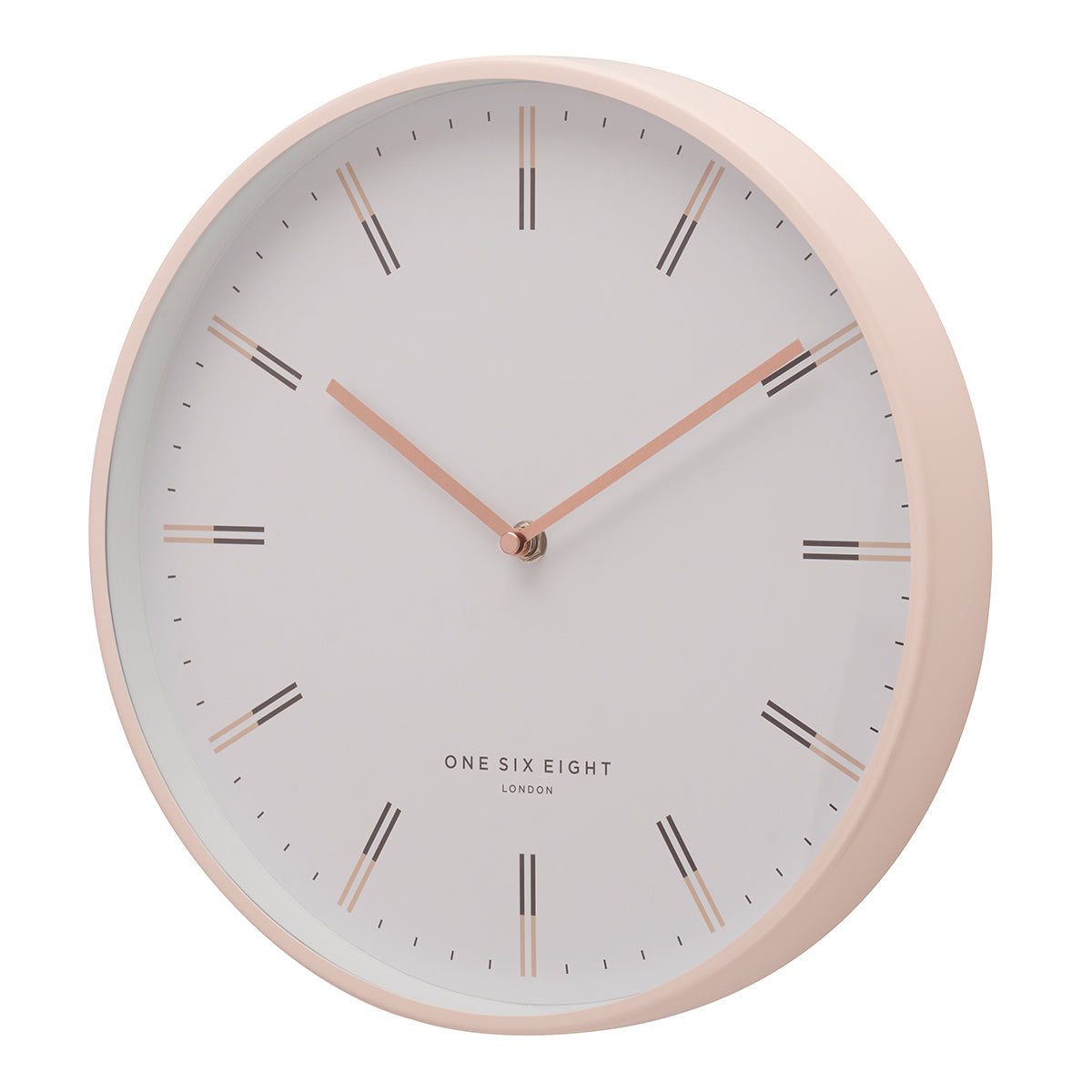 Onyx Odyssey Blush Wall Clock 30cms