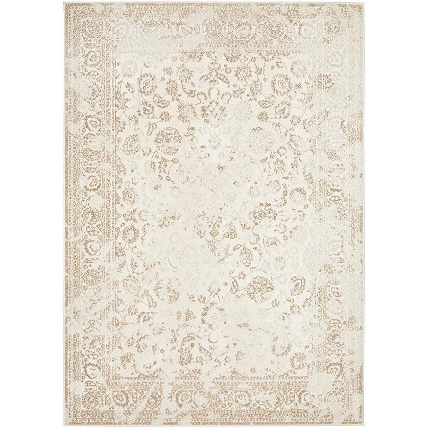 Opulence Cream Low-Shed Textured Rug - 230 x 160cms