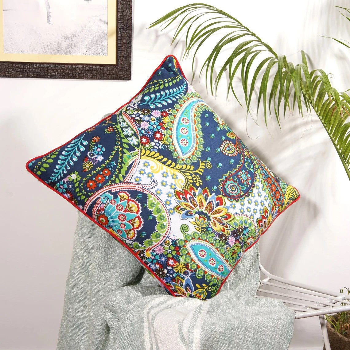 Orchid Overture Cotton Cushion Cover 50 x 50cms