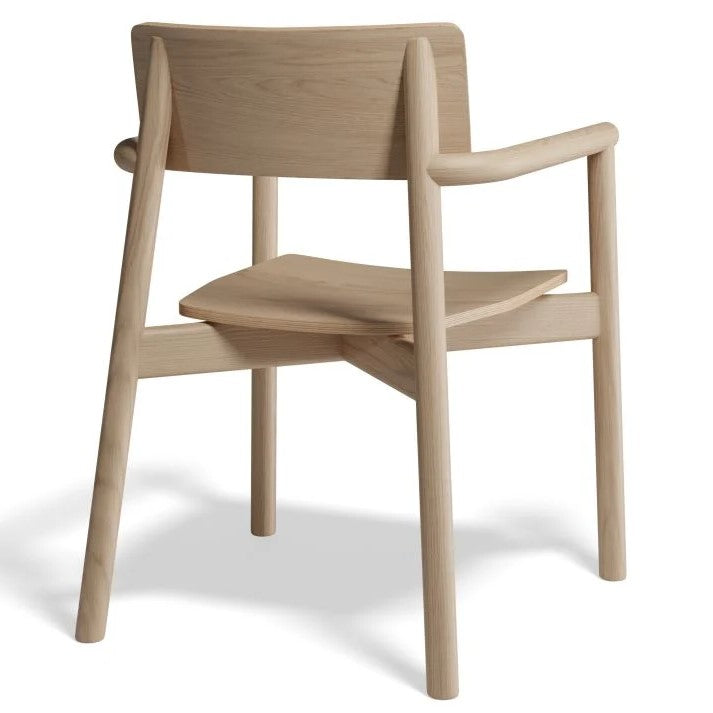 Organic Woodland Natural Ash Armchair