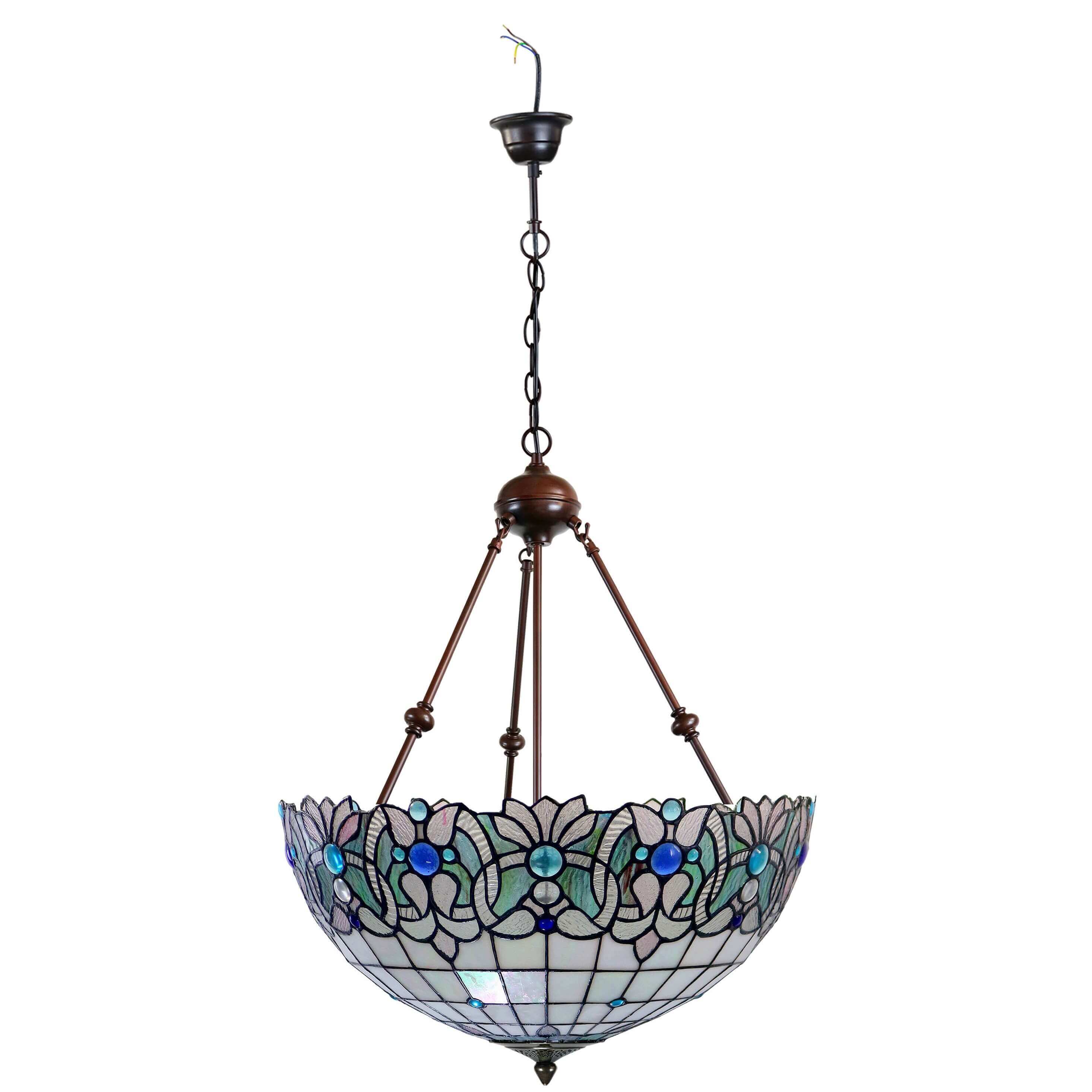 Ornament Tiffany Stained Glass Pendant Lamp