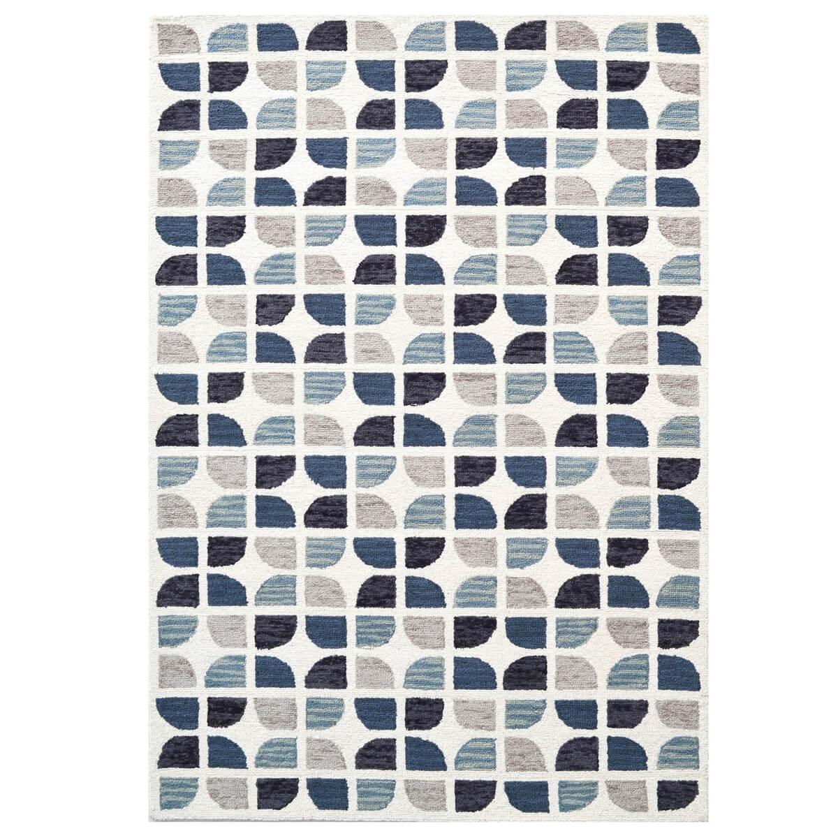 Orslo Handmade Woolen Rug - Grey (Available in 3 Sizes)