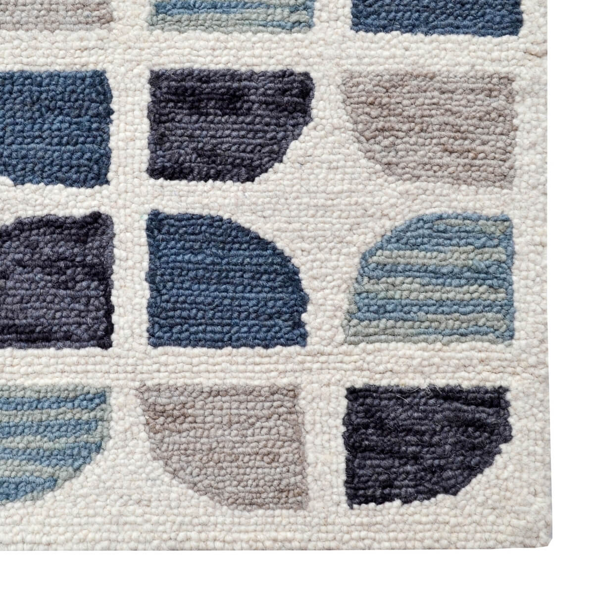 Orslo Handmade Woolen Rug - Grey (Available in 3 Sizes)