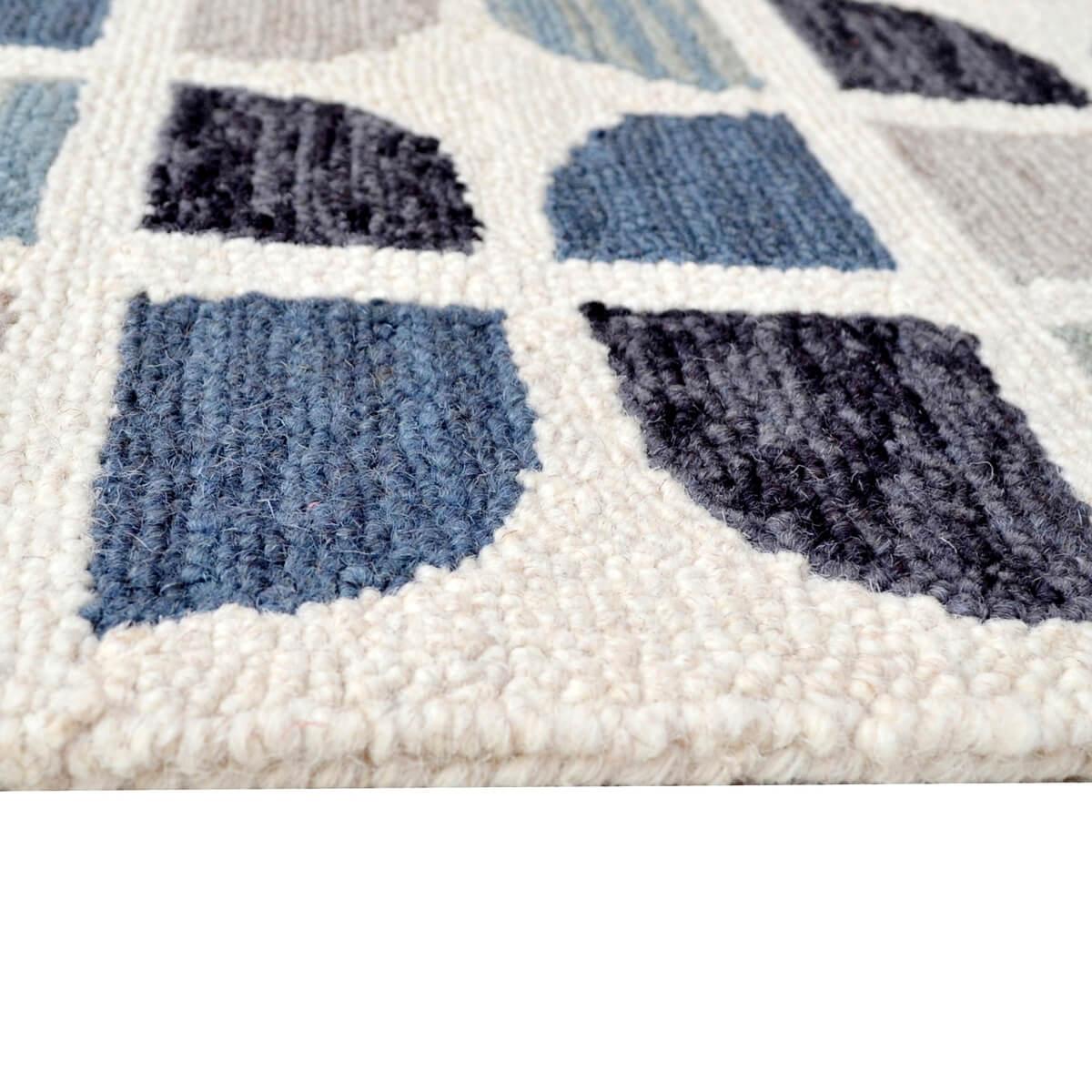 Orslo Handmade Woolen Rug - Grey (Available in 3 Sizes)