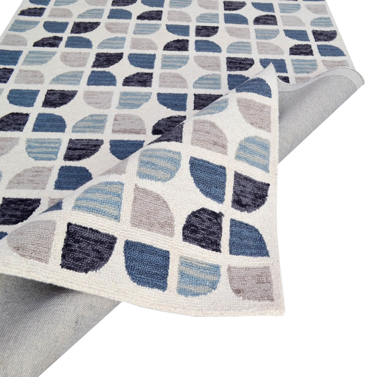 Orslo Handmade Woolen Rug - Grey (Available in 3 Sizes)