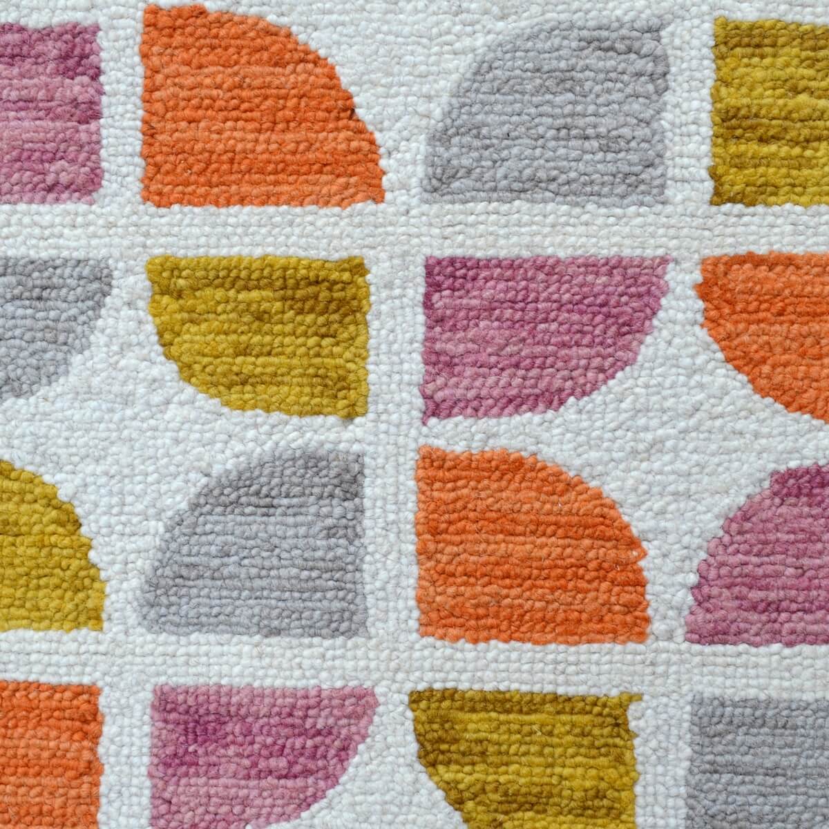 Orslo Handmade Woolen Rug - Multi Color (Available in 3 Sizes)