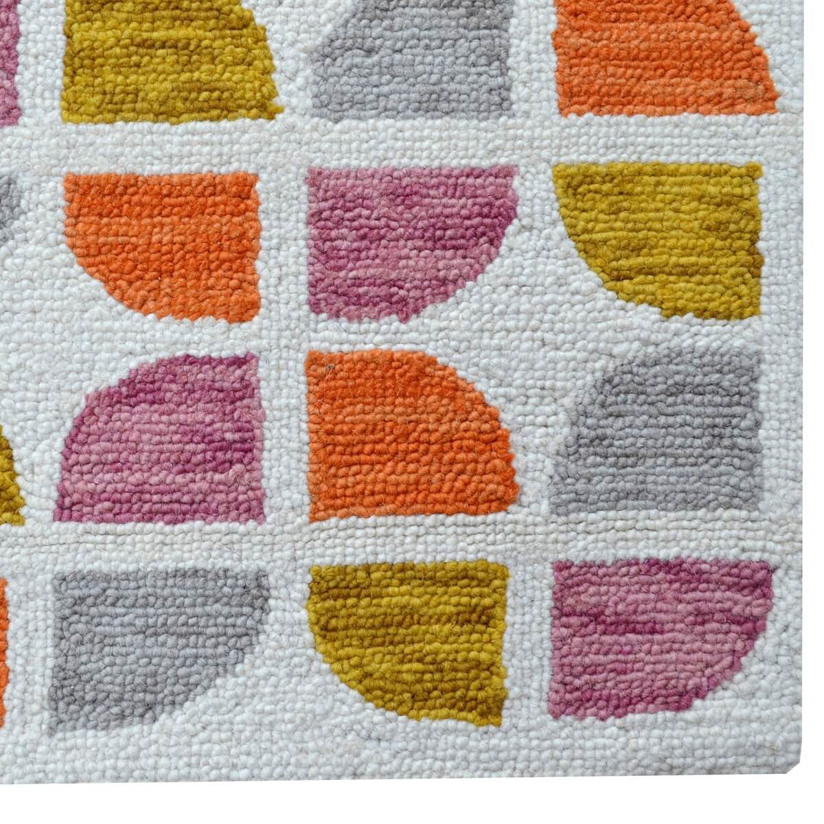 Orslo Handmade Woolen Rug - Multi Color (Available in 3 Sizes)