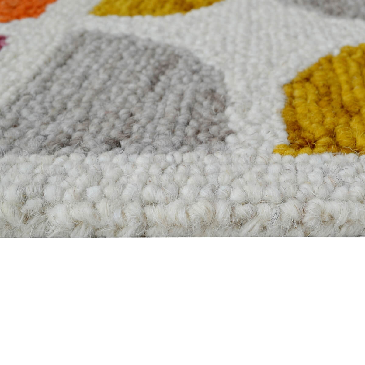 Orslo Handmade Woolen Rug - Multi Color (Available in 3 Sizes)