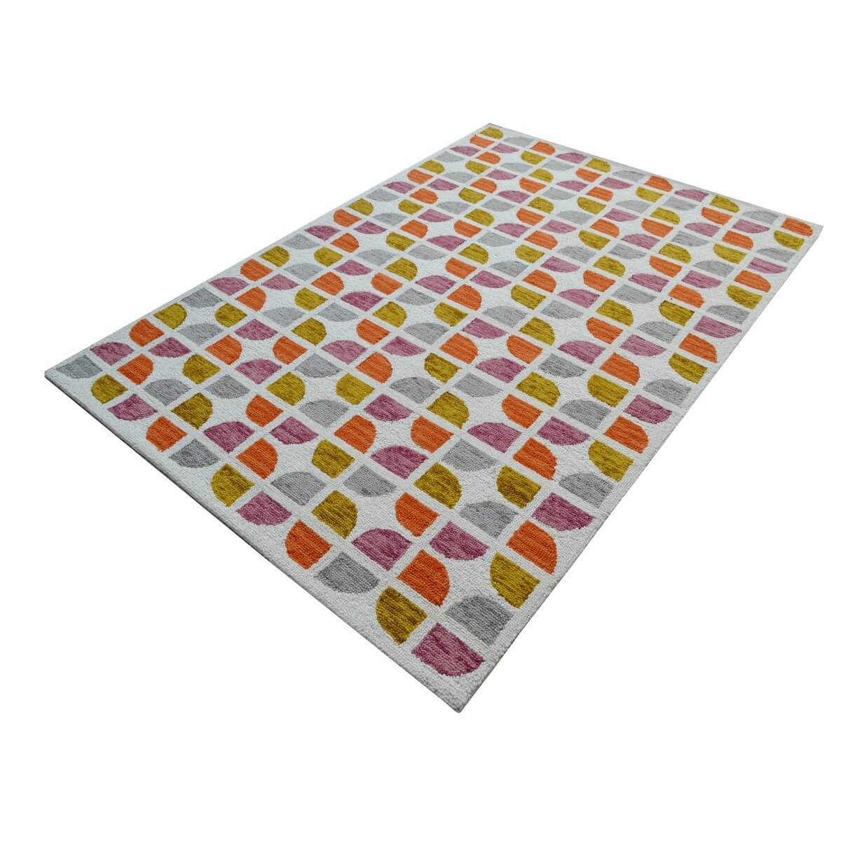 Orslo Handmade Woolen Rug - Multi Color (Available in 3 Sizes)