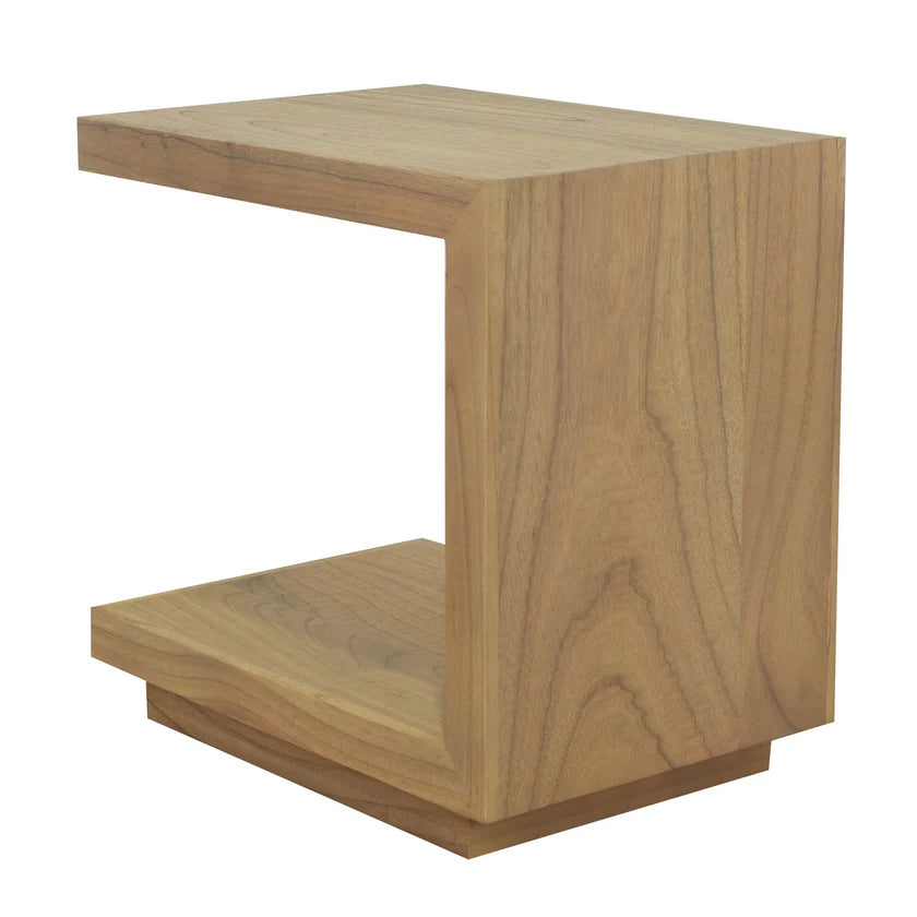 Oscar Handcrafted C-Style Accent Table - 45cms