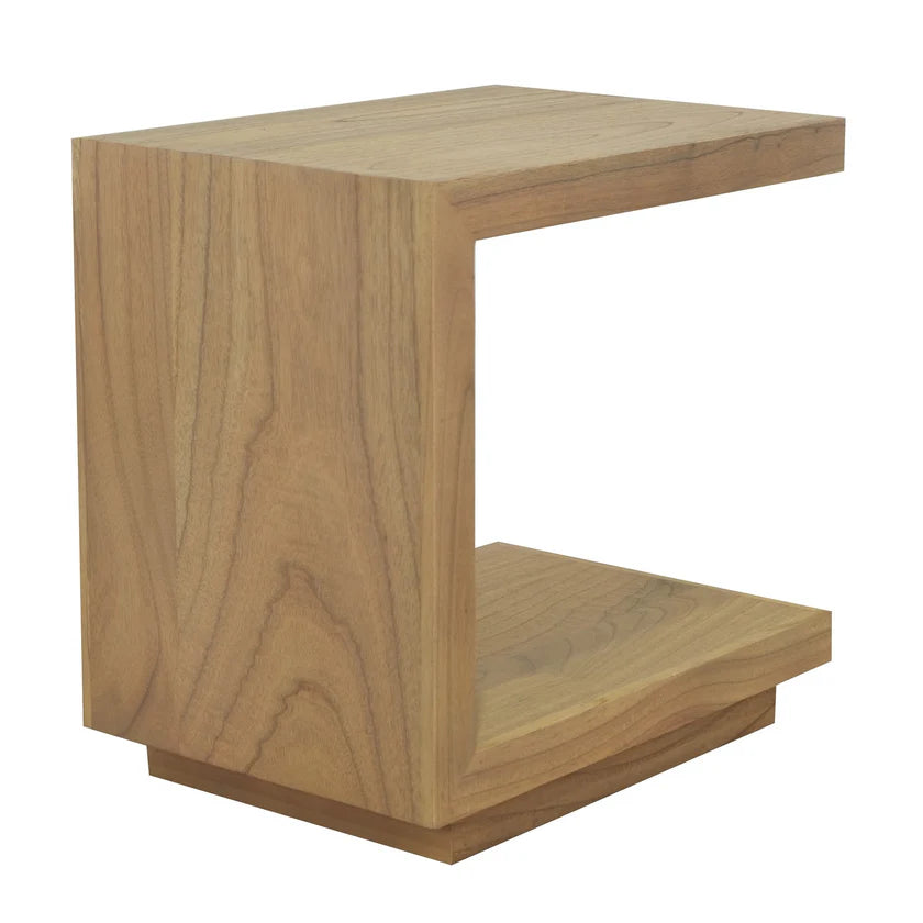 Oscar Handcrafted C-Style Accent Table - 45cms