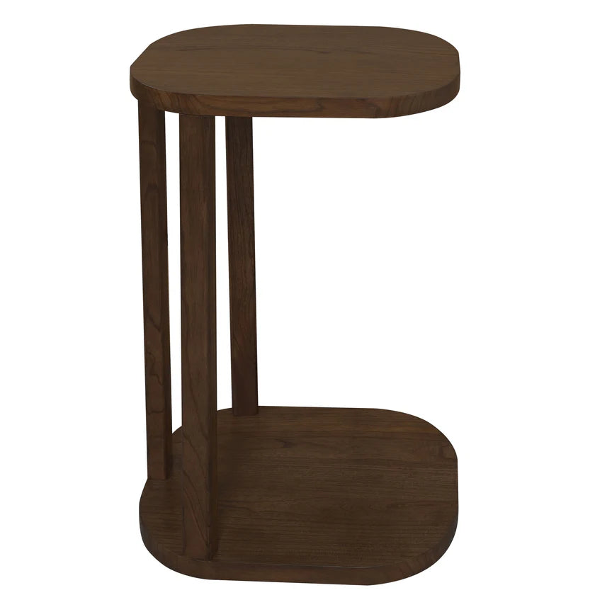 Oslo Solid Mindi Side Table - Natural