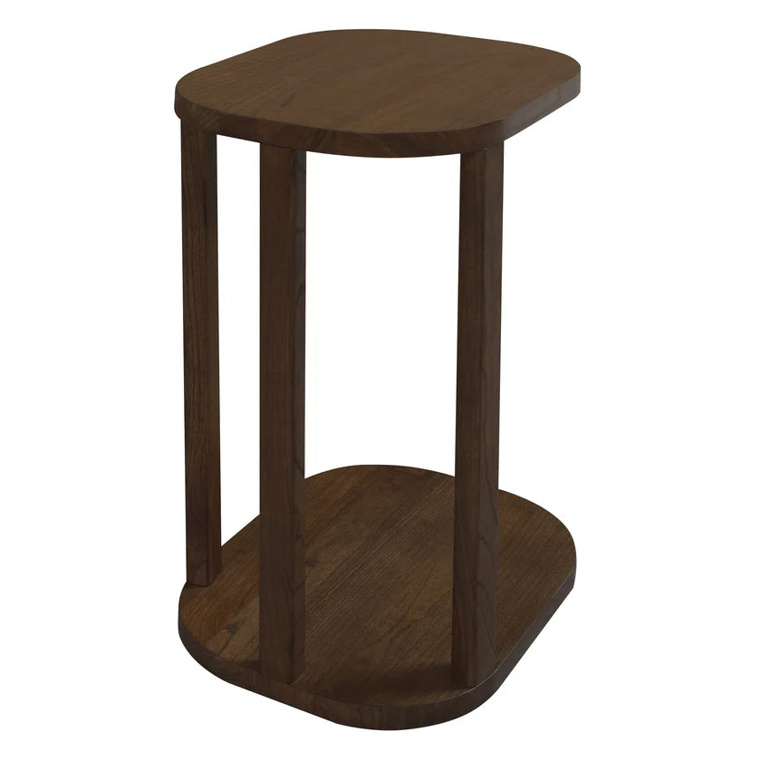 Oslo Solid Mindi Side Table - Natural