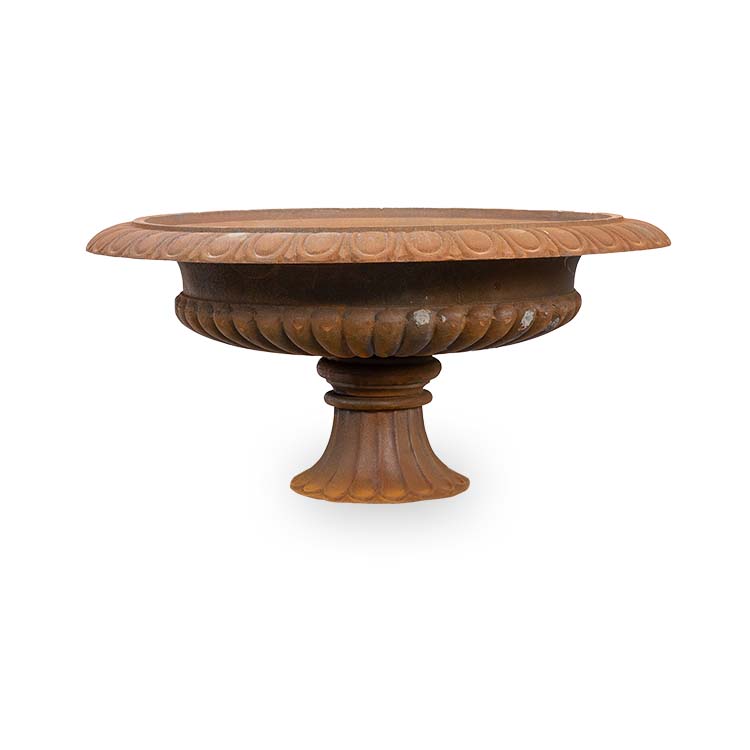 Outdoor Urn Venetian Cast Iron - Rust