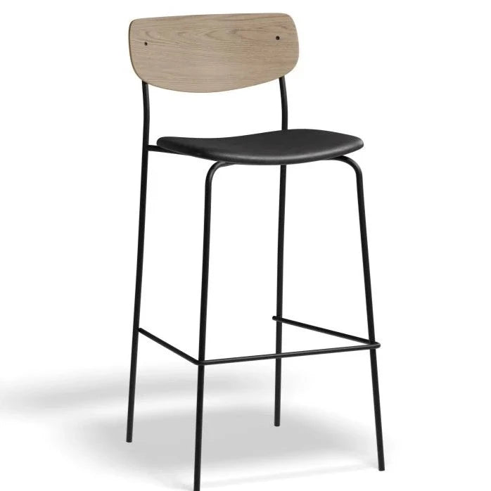 Padded Retreat High Stool 75cms (Available in 3 Colors)