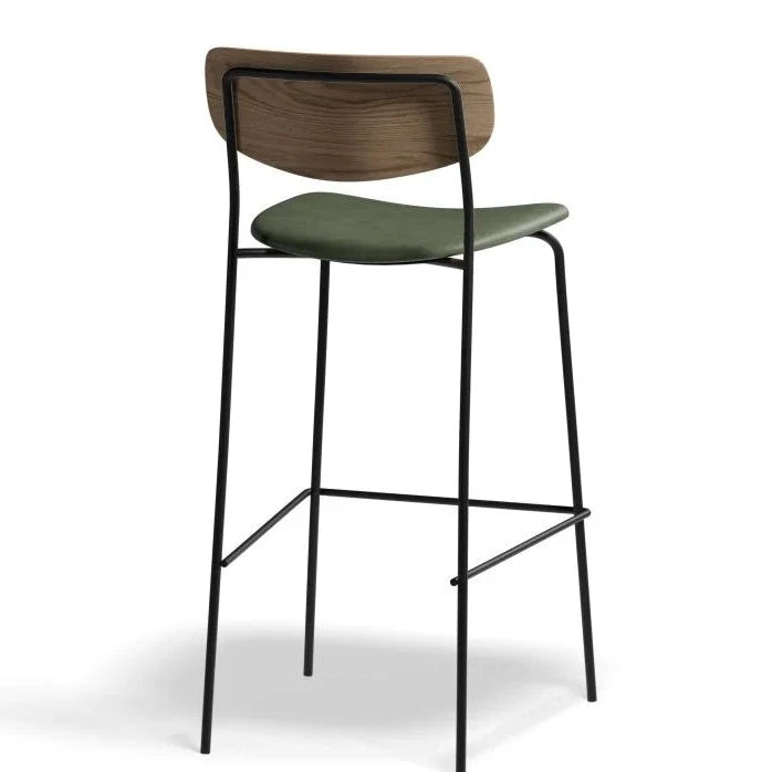 Padded Retreat High Stool 75cms (Available in 3 Colors)