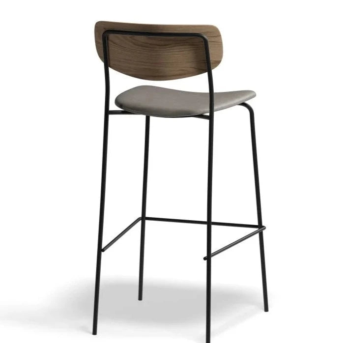 Padded Retreat High Stool 75cms (Available in 3 Colors)