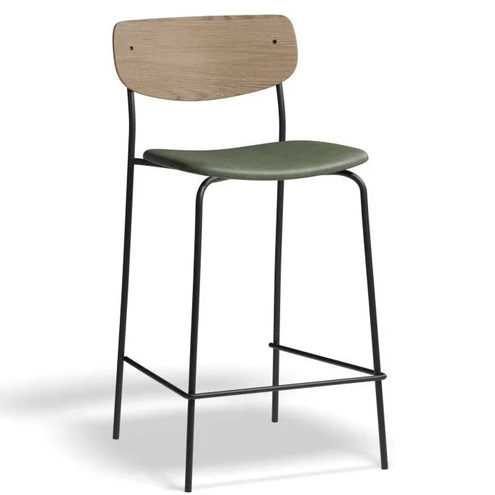 Padded Retreat High Stool 65cms (Available in 3 Colors)