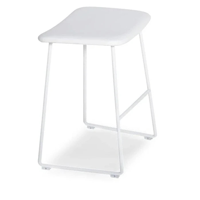 Padded Steel Base Low Stool 46cms (Available in 2 Colors)