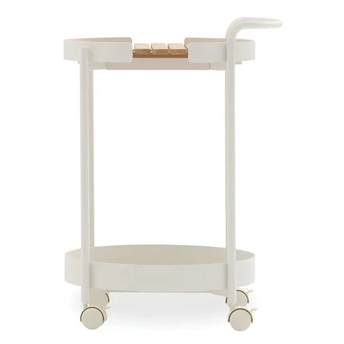 Patio Wood and Metal Bar Cart (Available in 2 colors)