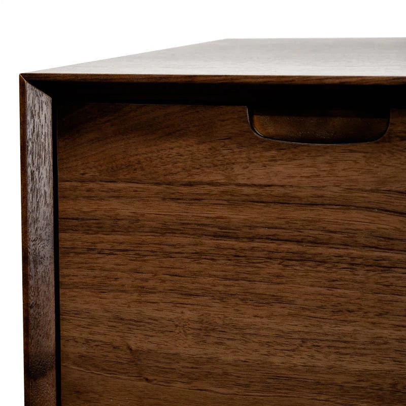 Peaceful Perch Bedside Table - Walnut