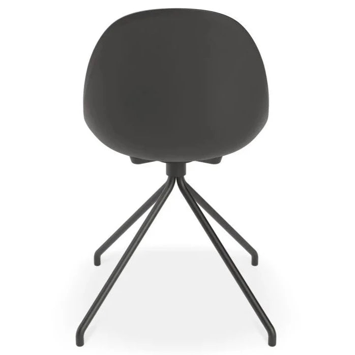 Pebble Cove Black Pyramid Base Dining Chair