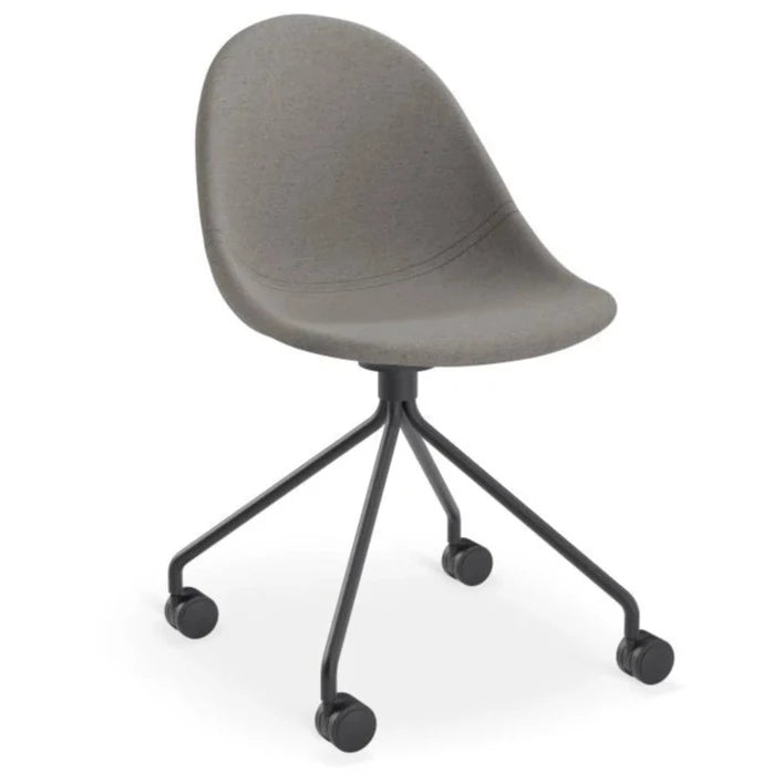 Pebble Essence Pyramid Base with Castors Dining Chair