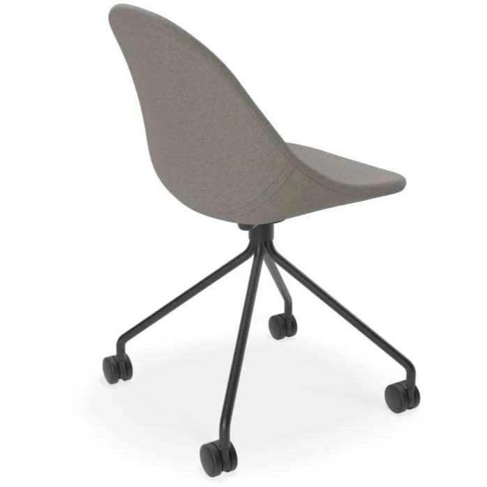 Pebble Essence Pyramid Base with Castors Dining Chair